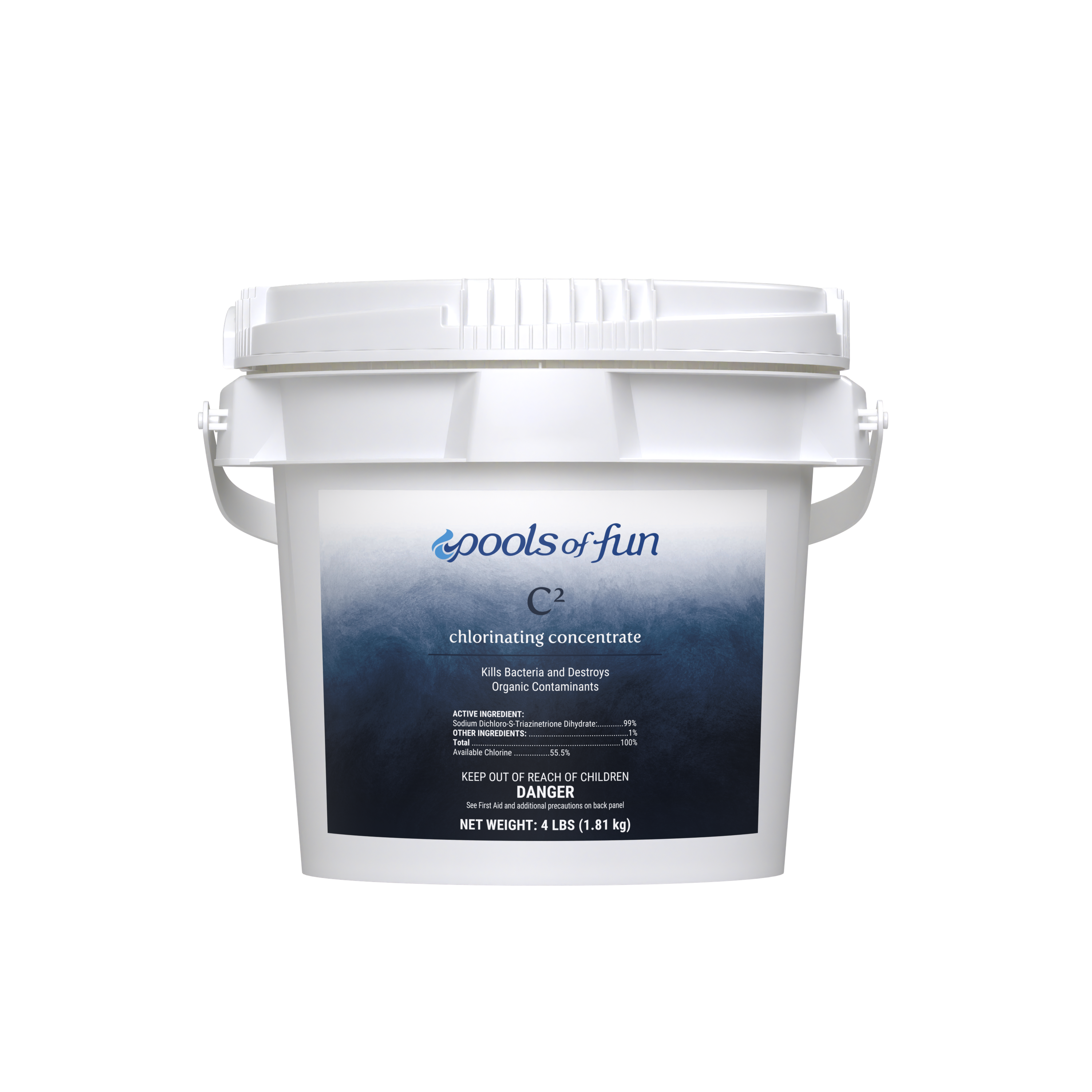 Pools of Fun - C2 Chlorinating Concentrate 4#