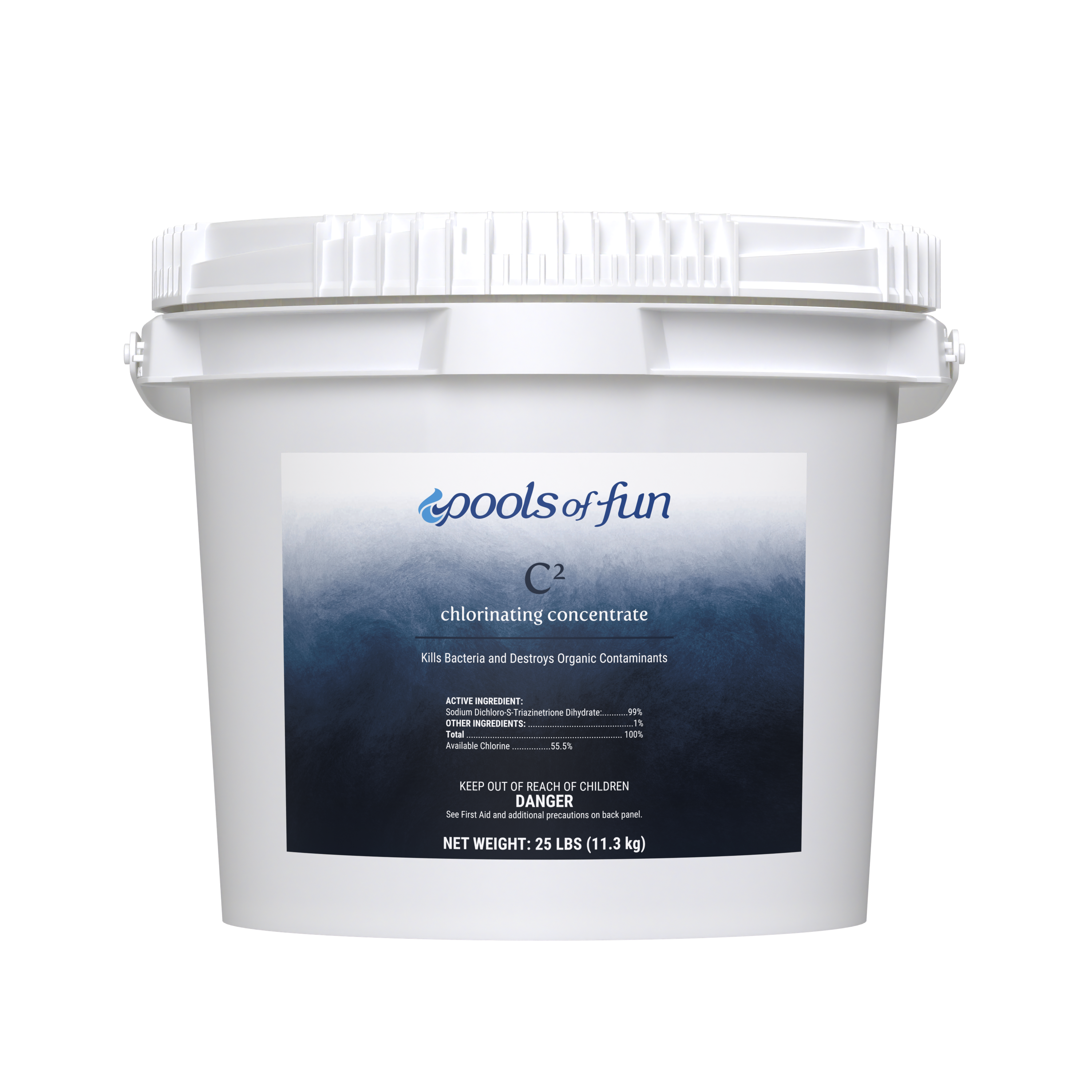 C2 Chlorinating Concentrate 25 lb | Bulk Pool Chlorine – Pools of Fun