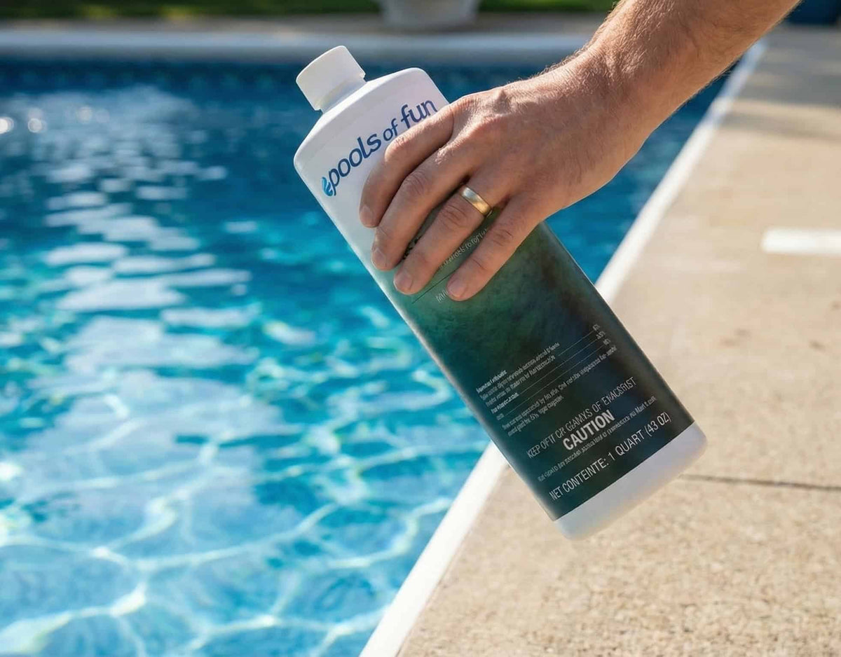 Pools of Fun - Algaecide for Maintenance 1 Qt