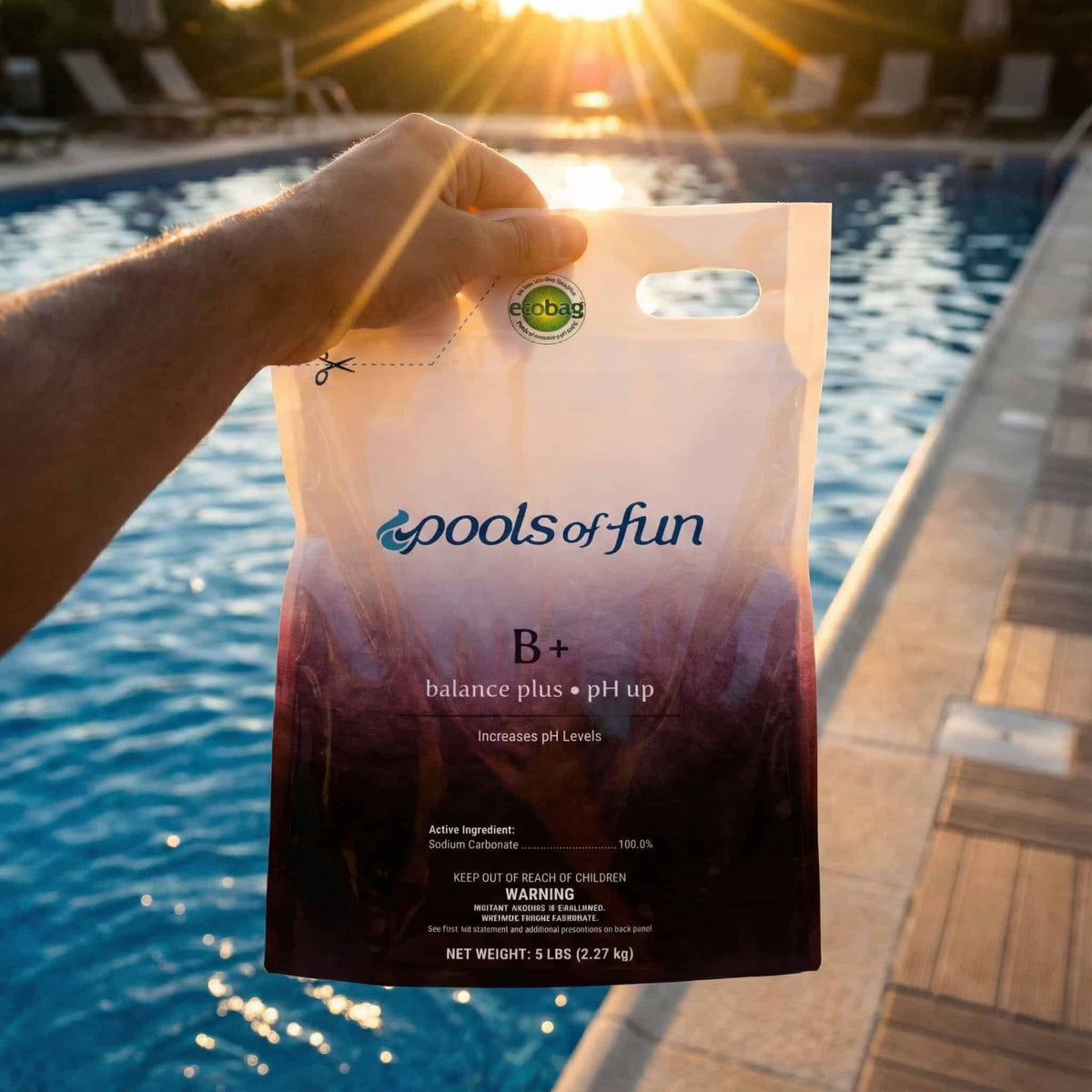 B+ pH Increaser 5 lb | Balance Plus Raise Pool pH – Pools of Fun
