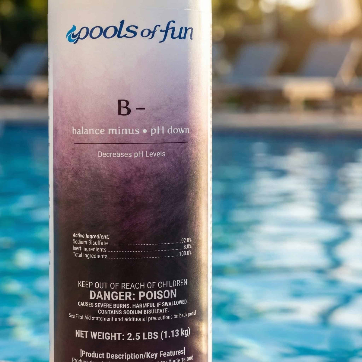 Pools of Fun - B- Balance Minus 2.5#