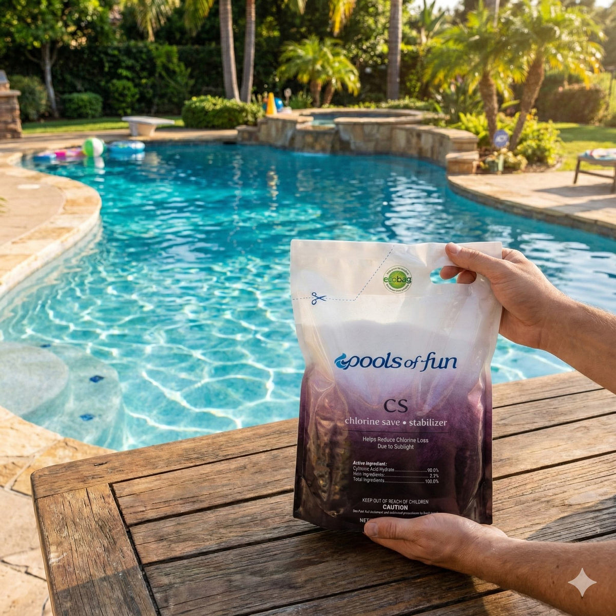 Pools of Fun - CS Chlorine Save - Stabilizer 4#