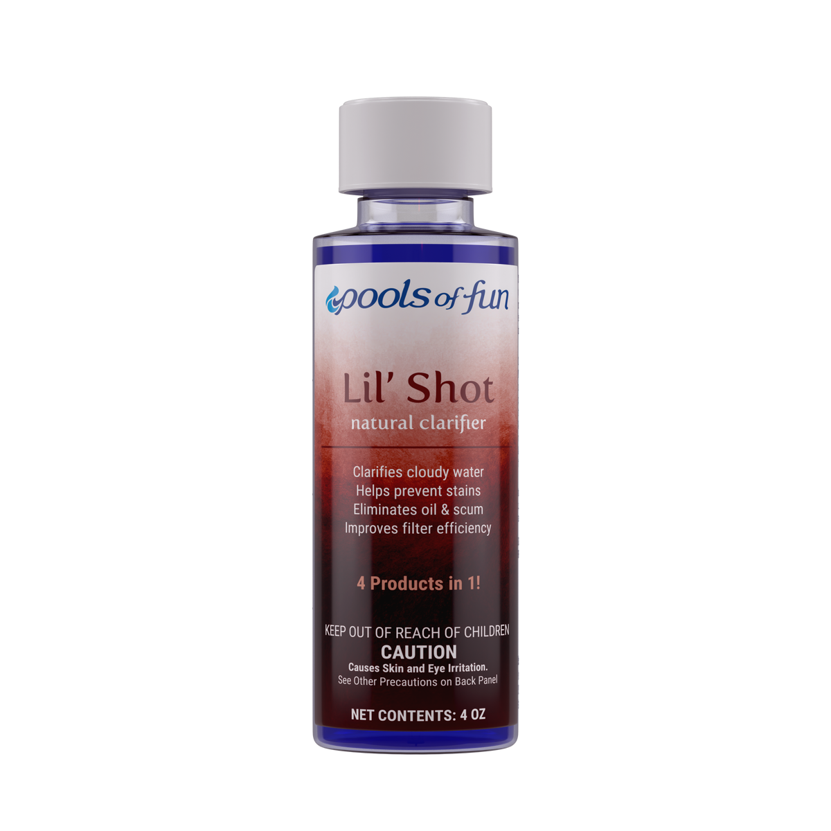 Pools of Fun - Lil' Shot Natural Clarifier 4 oz