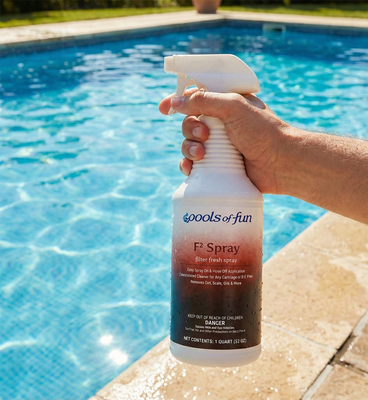 Pools of Fun - F2 Spray Filter Fresh Spray 1 Qt