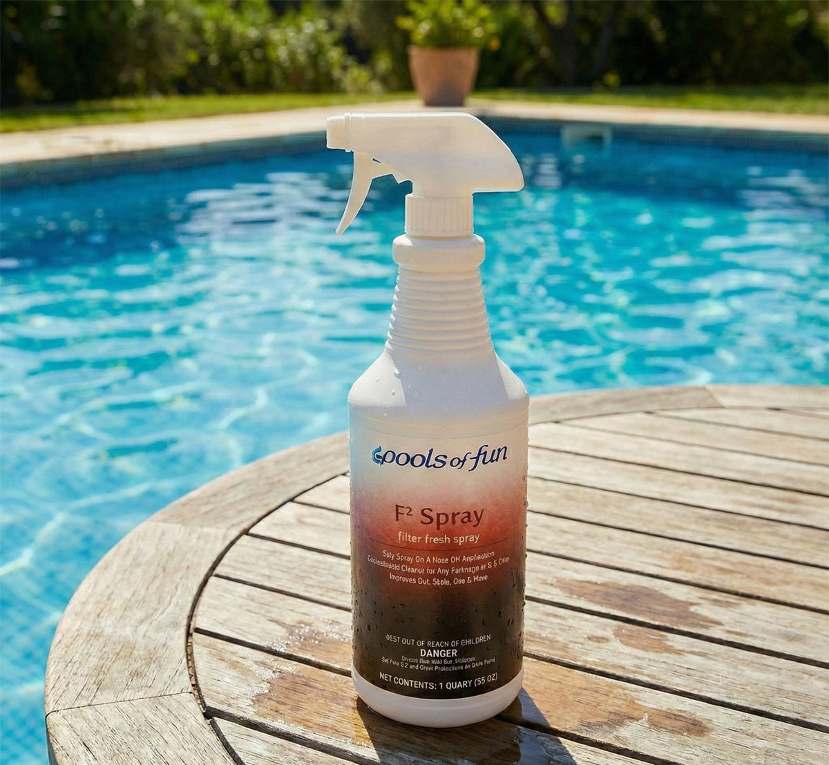 Pools of Fun - F2 Spray Filter Fresh Spray 1 Qt