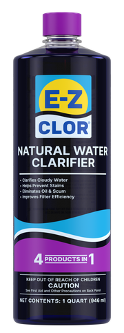 E-Z Clor Natural Water Clarifier 1 Qt