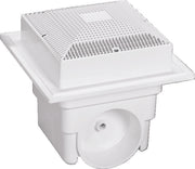 12"x12" DOMED WHT SUMP & GRATE