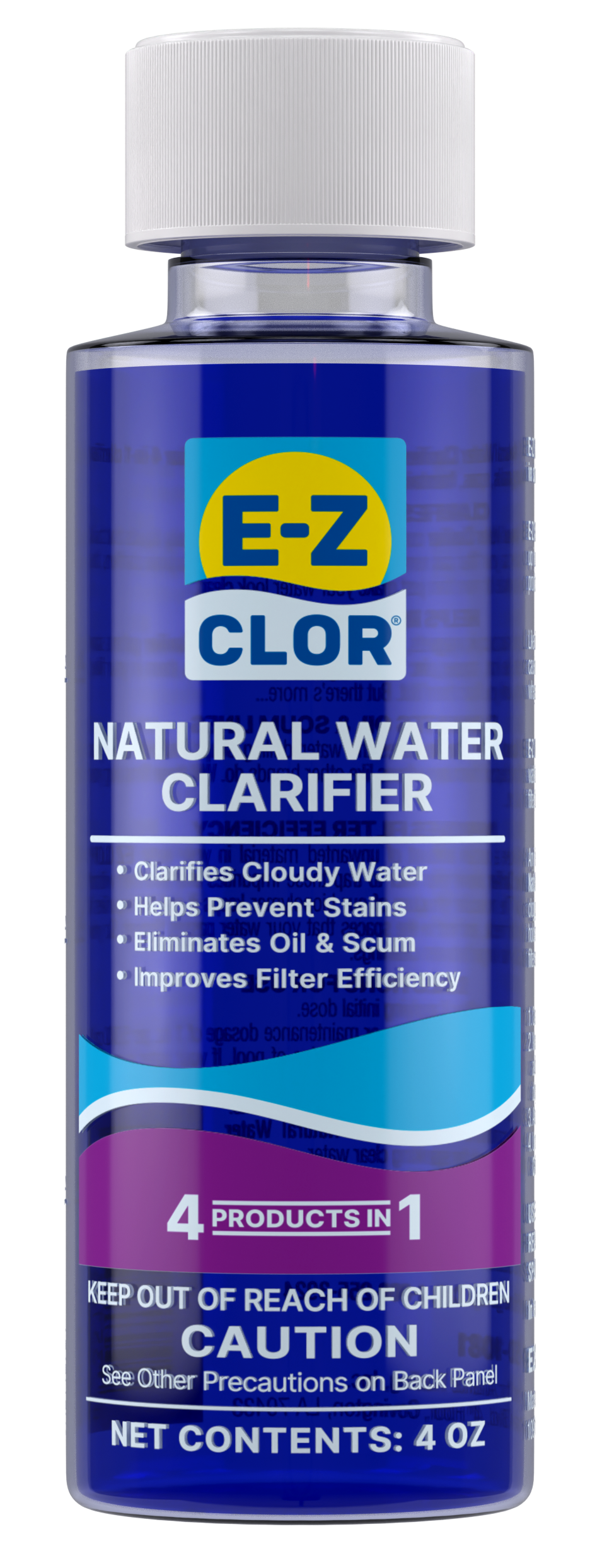 E-Z Clor Natural Water Clarifier 4 oz
