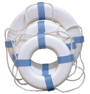 17" WHITE RING BUOY