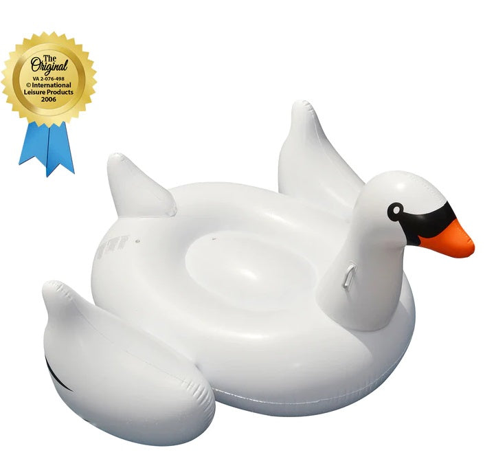 GIANT SWAN RIDE-ON