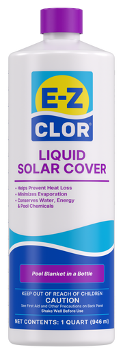 E-Z Clor Liquid Solar Cover 1 Qt