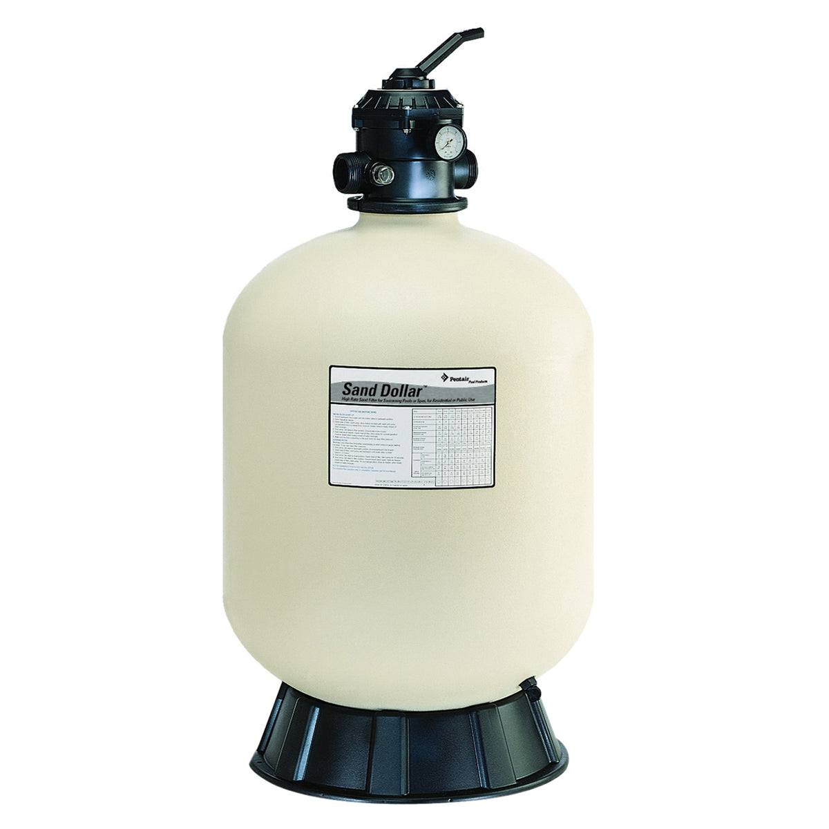 Pentair SD80 Sand Filter 2" Va