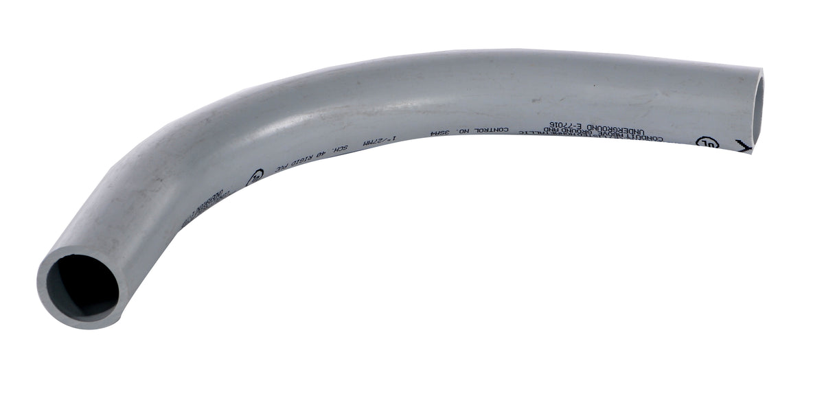 1" SWEEP 90 DEG CONDUIT PVC