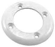 FACEPLATE INLET THRD WHT HAY