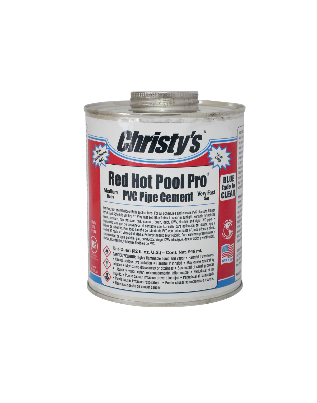 QT POOL PRO PVC CEMENT LV