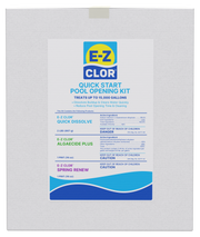 E-Z Clor Quick Start Pool Opening Kit - 15k Gallon