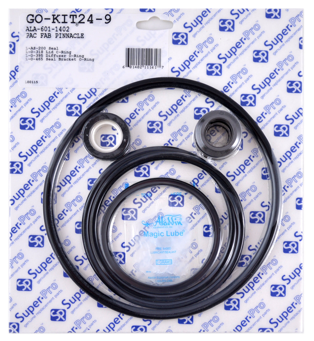 PINNACLE PUMP SEAL KIT