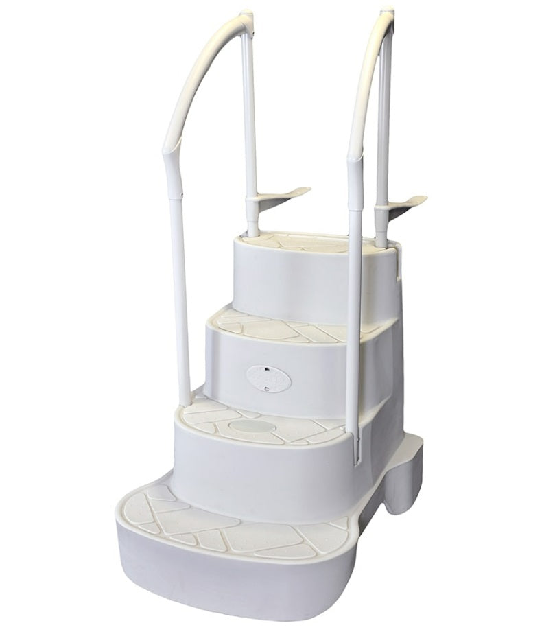 STEP OPERA W/2 PVC HANDRAILS