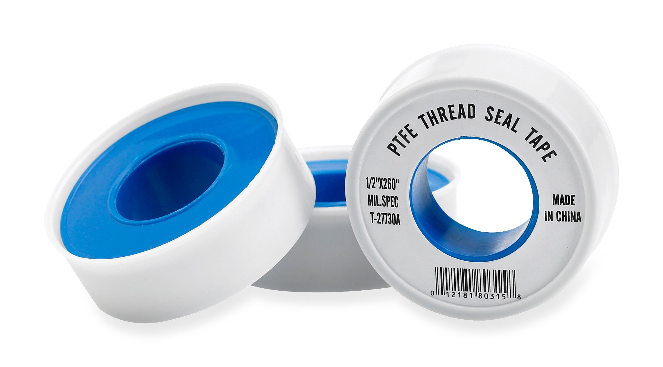 1/2"X520" WHITE TEFLON TAPE
