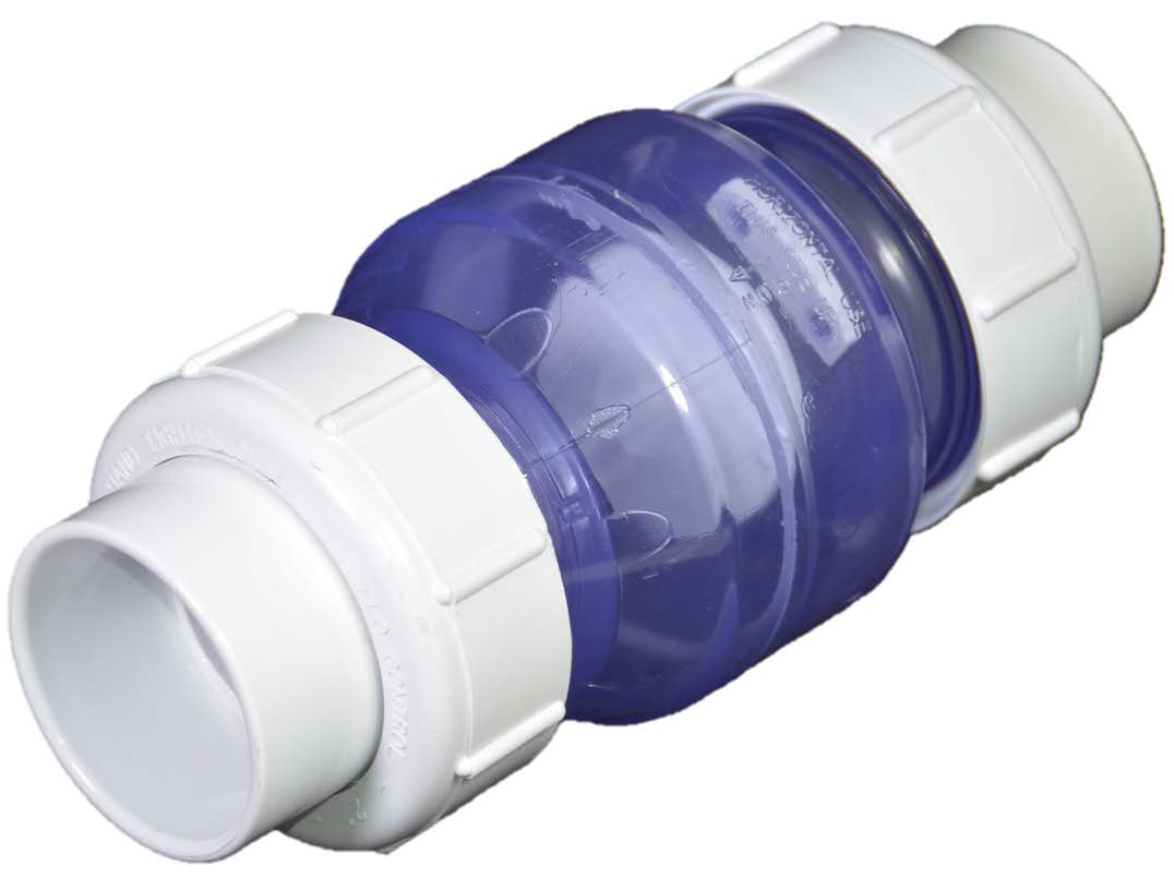 2" SWING CK VALVE UNION CLR