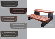 33" CHARCOAL SPA STEP