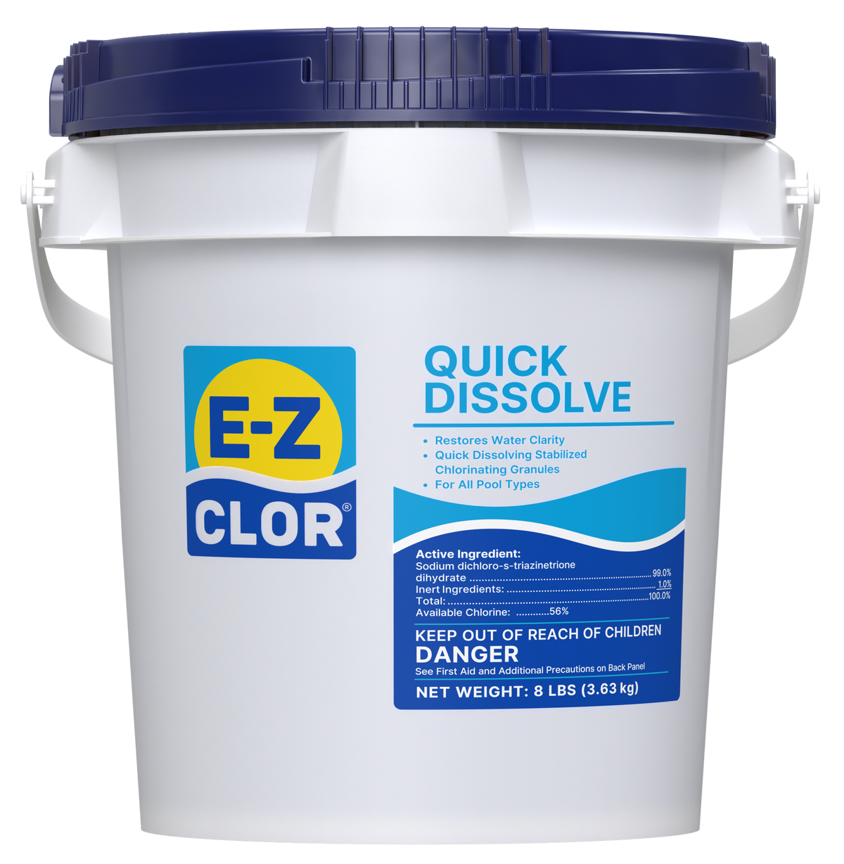 E-Z Clor Quick Dissolve Dichlor 8#
