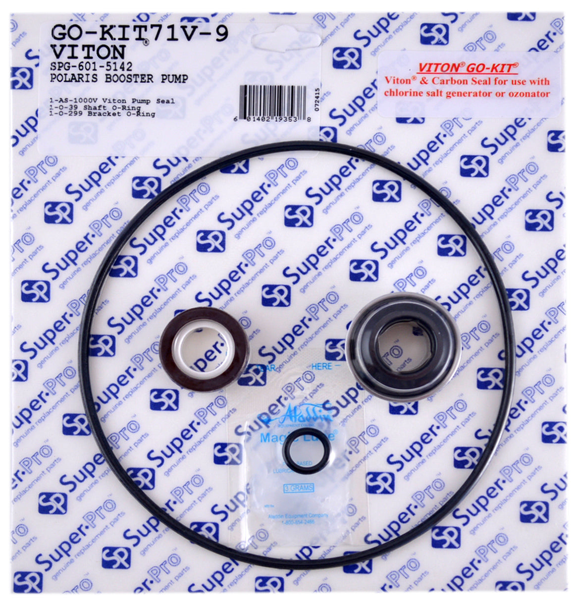 PUMP SEAL KIT (BEFORE 12-1-11)