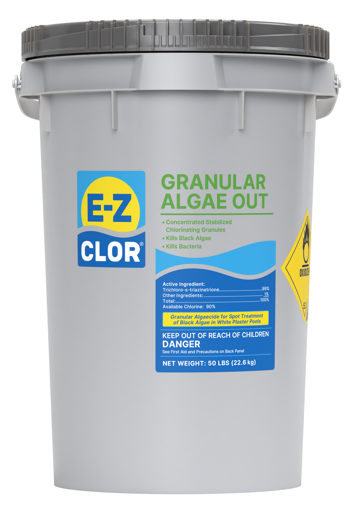 E-Z Clor Granular Algae Out 50#