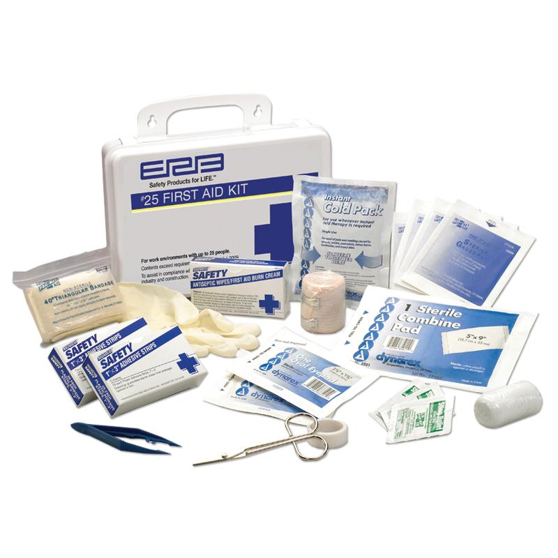FIRST AID KIT W/ PLASTIC CASE