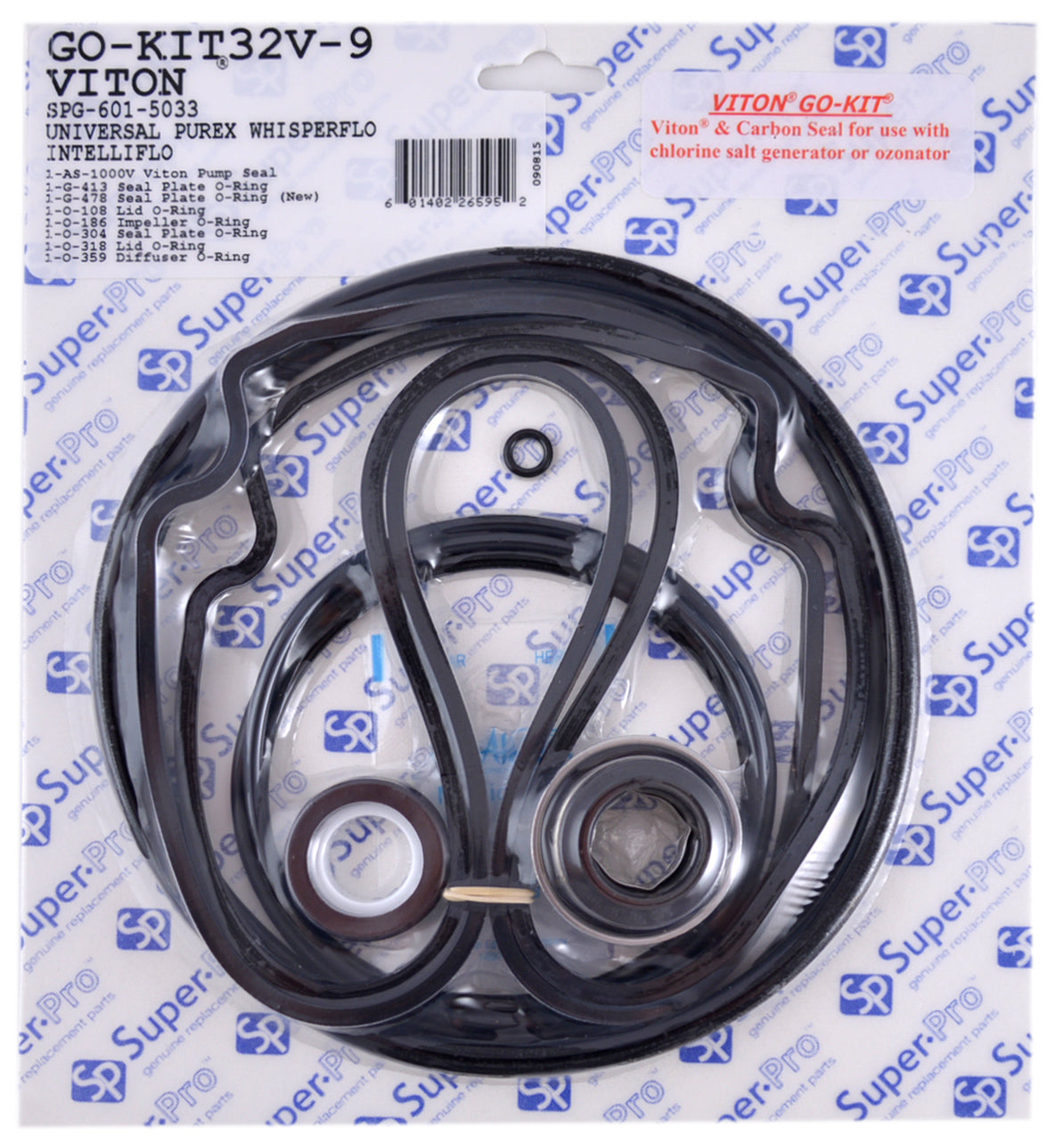 WHISPERFLO PUMP SEAL KIT