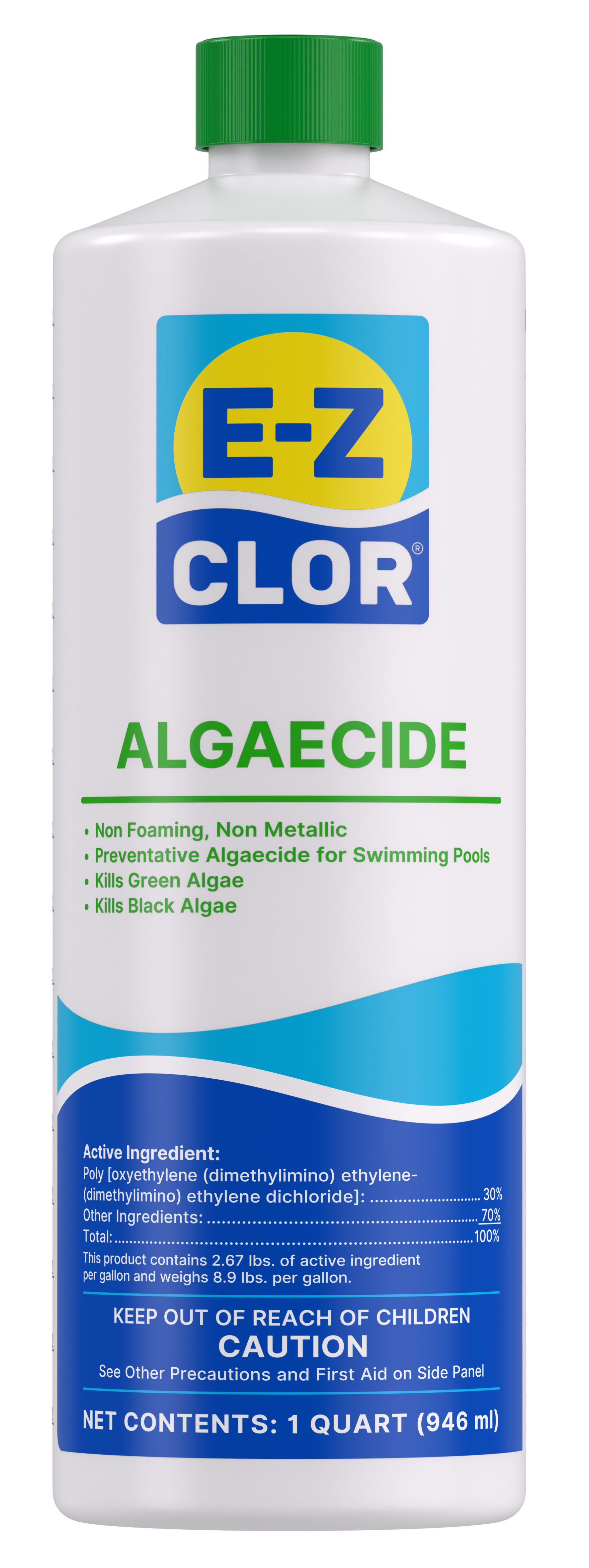 E-Z Clor Algaecide Poly 30 - 1 Qt