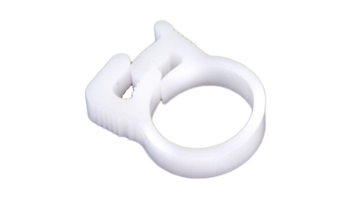 WHITE SWEEP HOSE ATTACH CLAMP