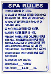 SIGN FLORIDA SPA RULES