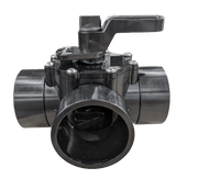 2" 3 WAY CPVC DIVERTER VALVE