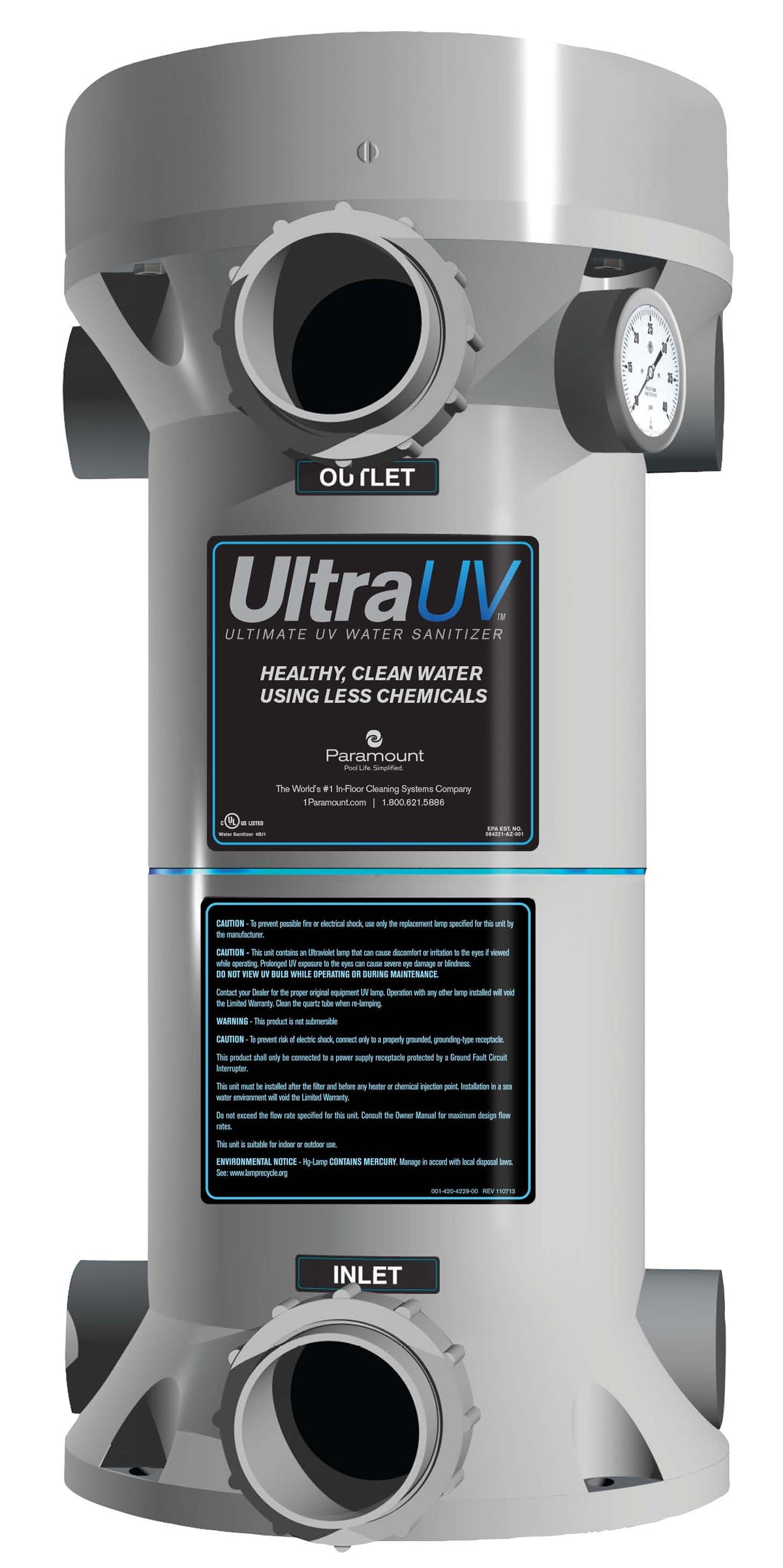 Paramount UV 230V System