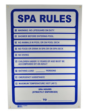 SPA RULES