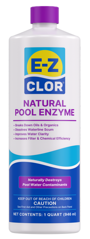 E-Z Clor Natural Pool Enzyme 1 Qt