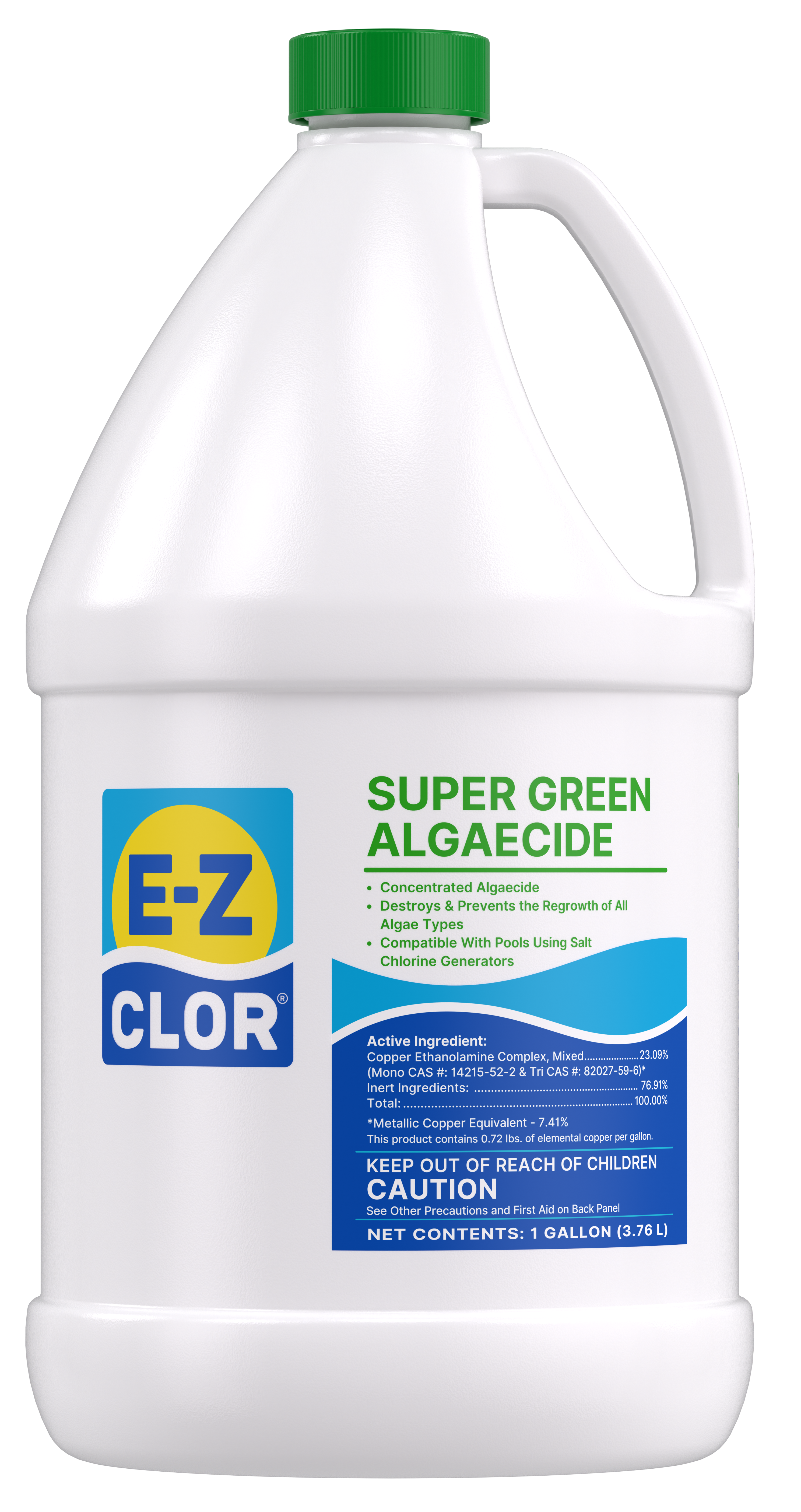 E-Z Clor Super Green Algaecide 1 Gallon