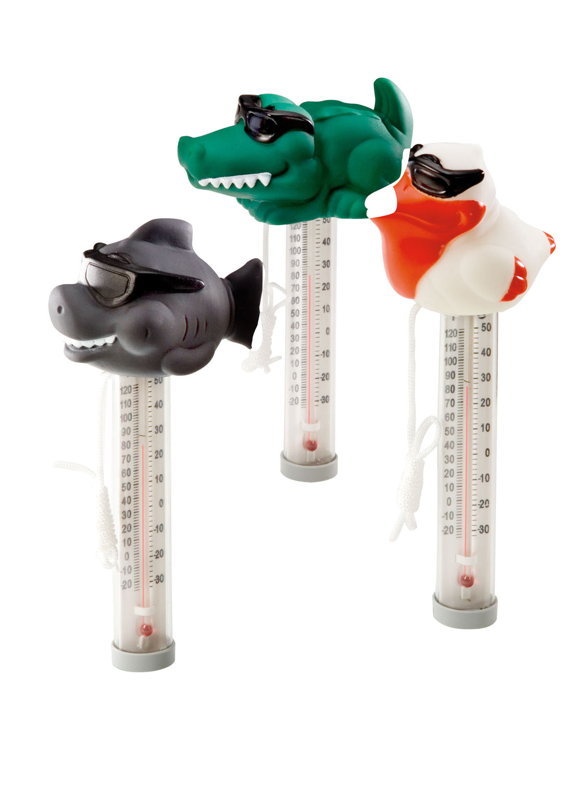 Floating Animal Thermometer w/ Sunglasses (3 Styles)