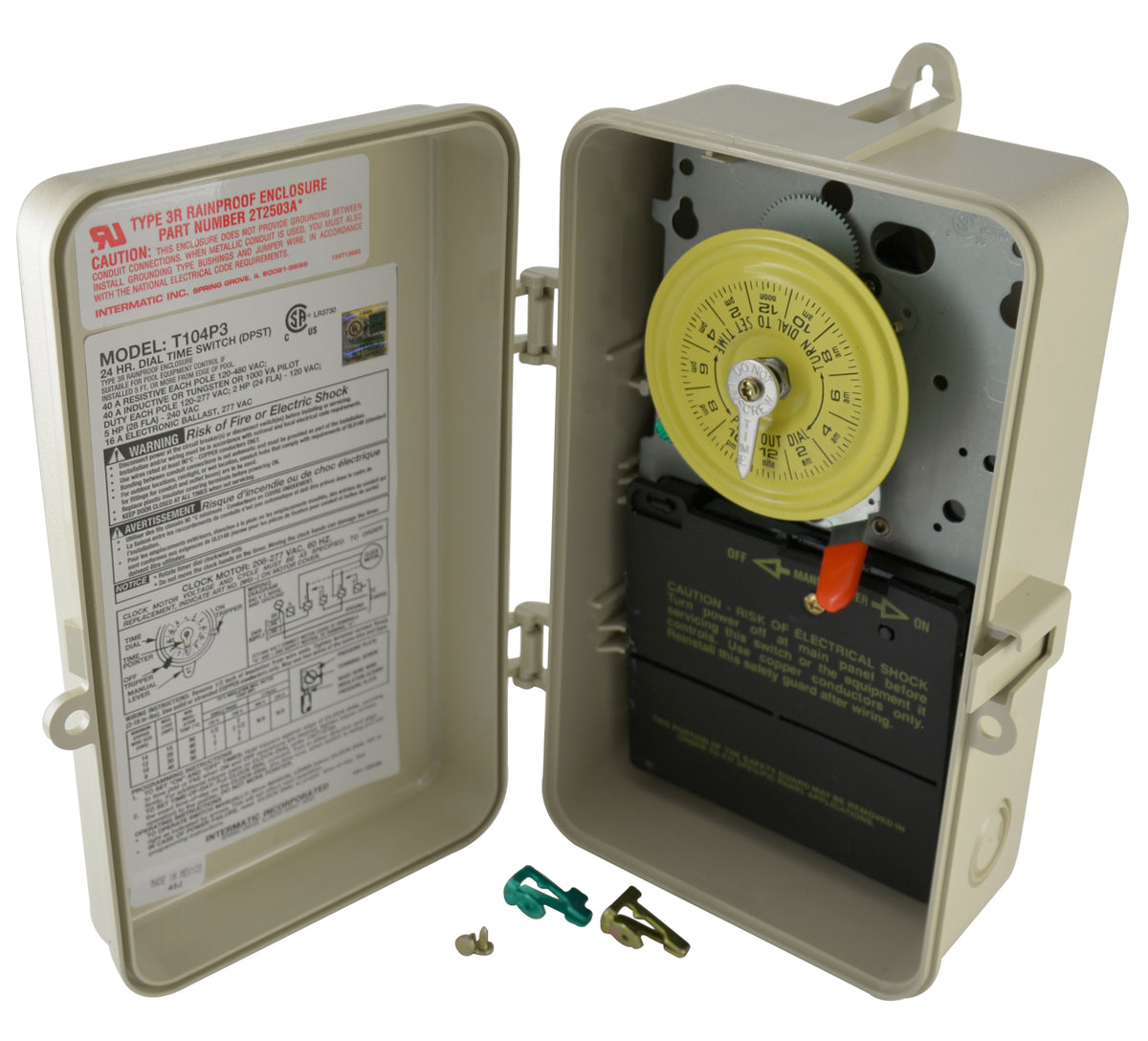 MECHANICAL TIMER - PLASTIC BOX
