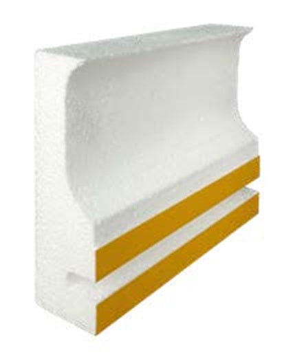 W/ TIE WIRE & WHITE TILE STRIP