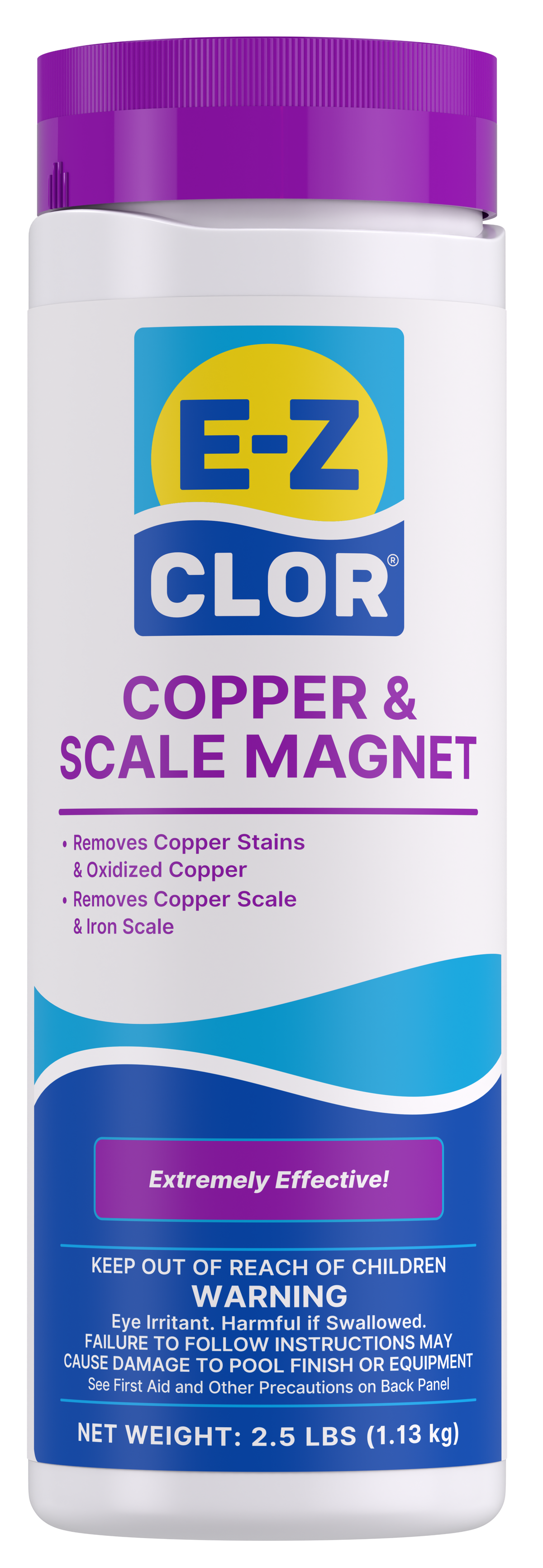 E-Z Clor Copper & Scale Magnet 2.5#