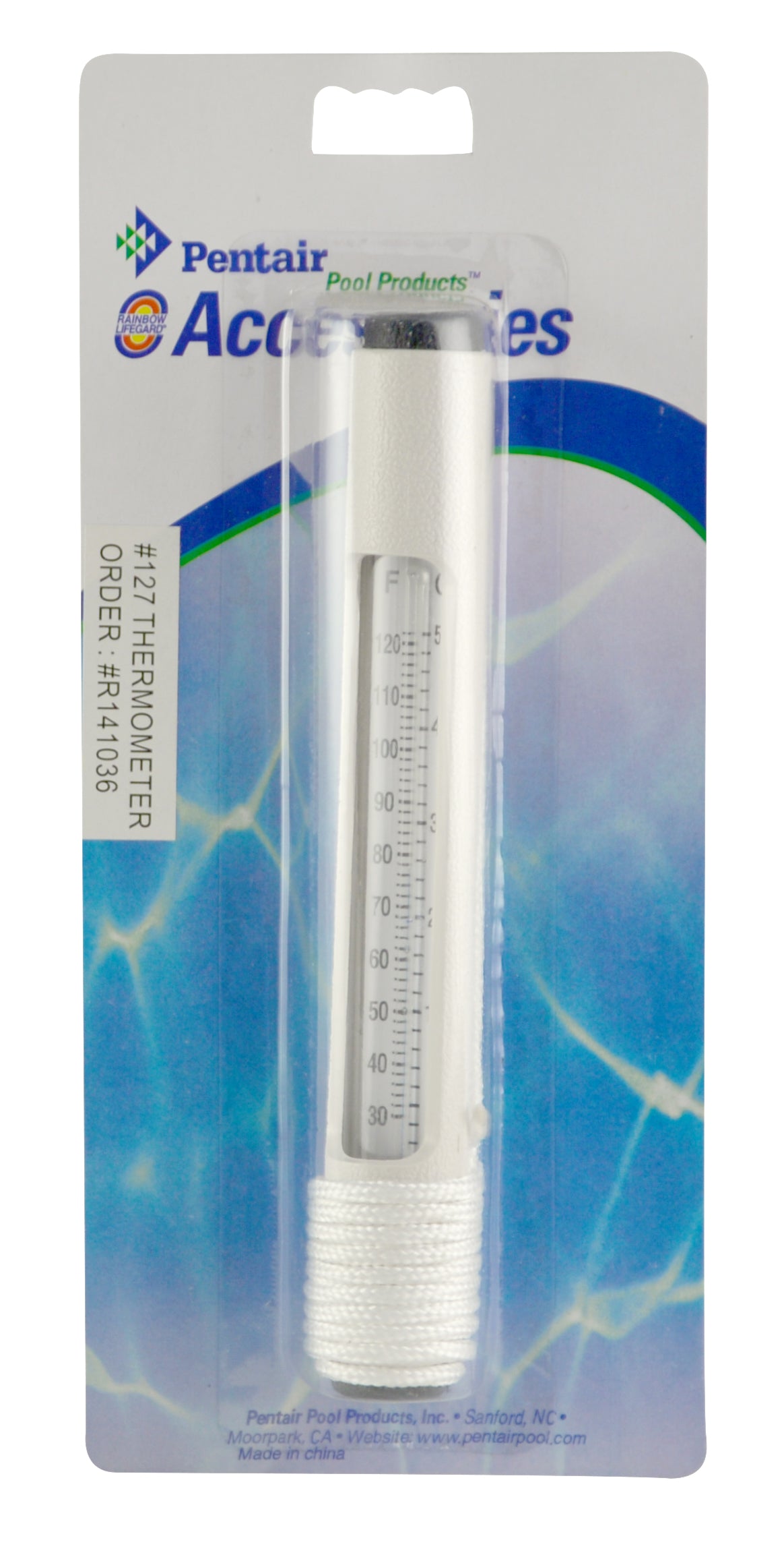 3' Cord ABS Molded Tube Thermometer