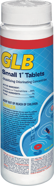 2# SMALL 1" CHLORINE TABS