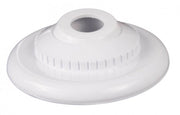 WHITE FLANGED EYEBALL FITTING