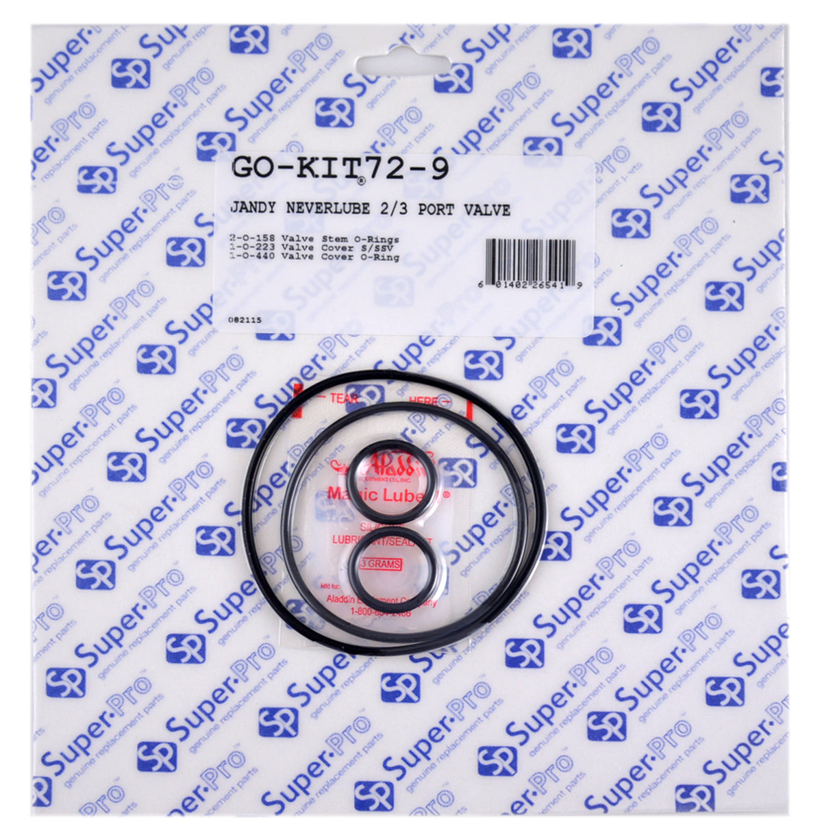 NEVERLUBE VALVE SEAL KIT