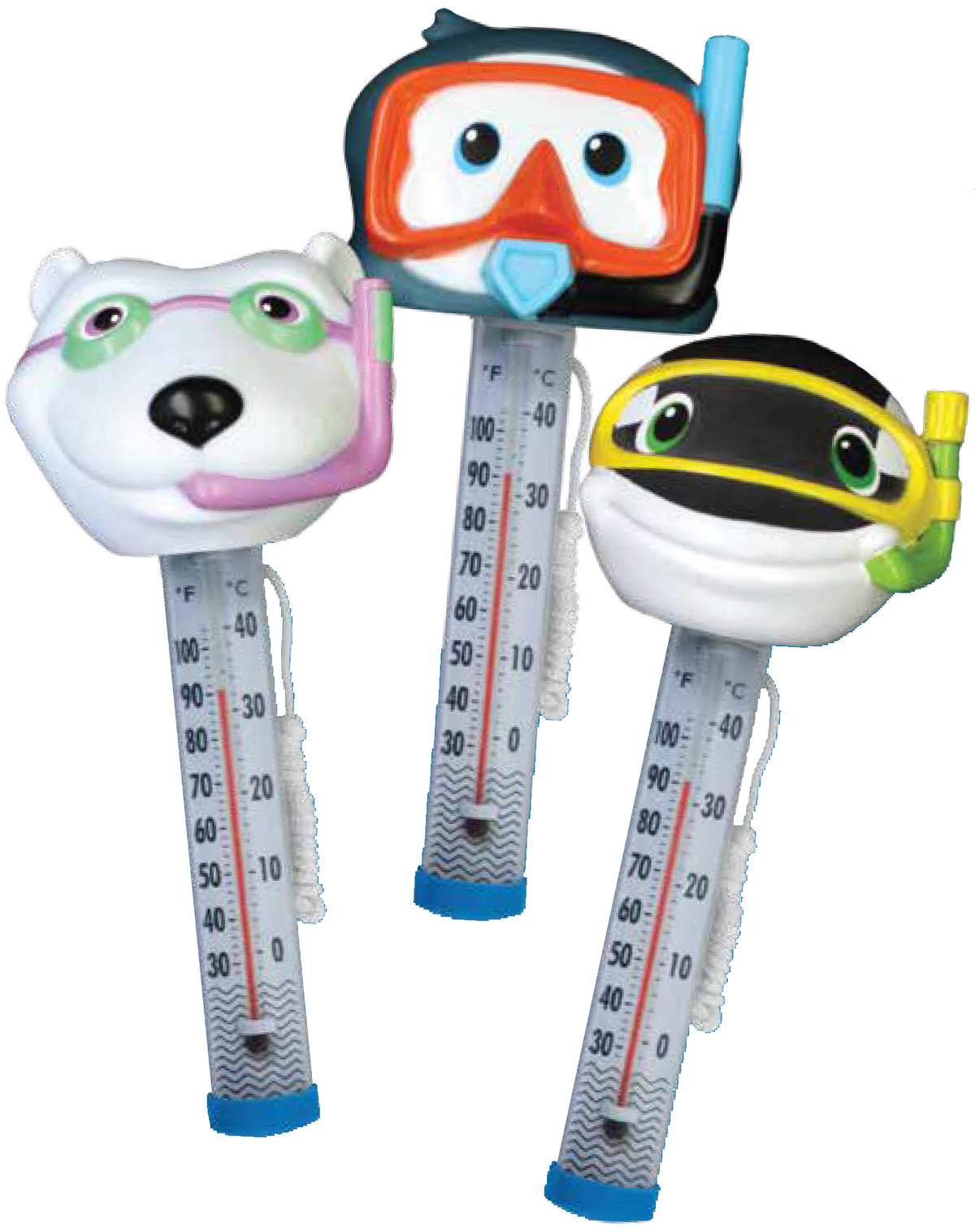 FLOATING DIVER THERMOMETERS