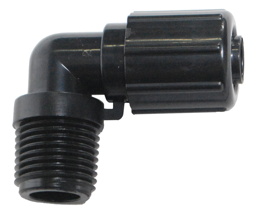 1/2" NPT X TUBE 90 DEG ELL