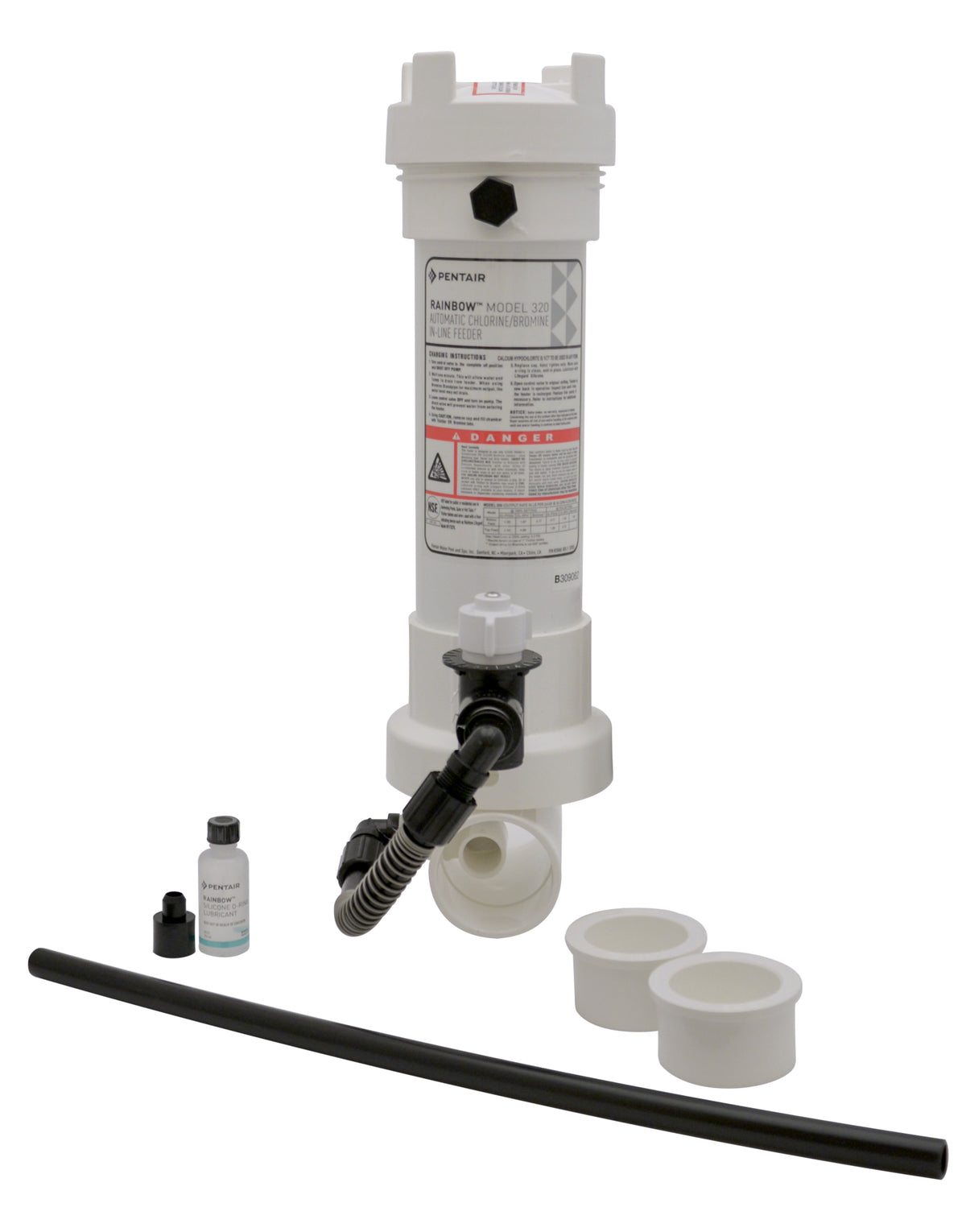 IN-LINE CHLORINATOR #320 White
